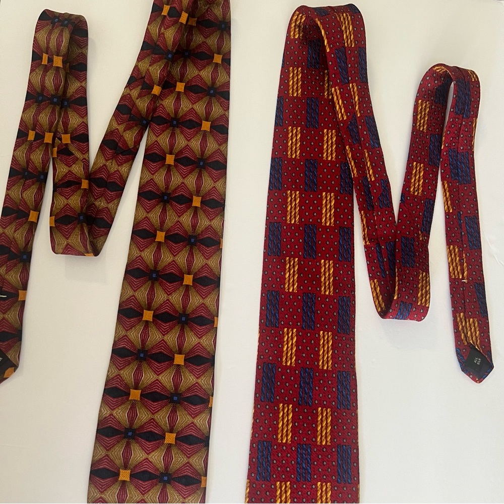 Tom James, All Silk,‎ Multicolor Men's Ties